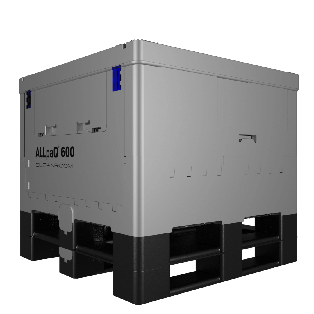 Cleanroom Bioprocessing Containers - 600 Litre | ALLpaQ Packaging