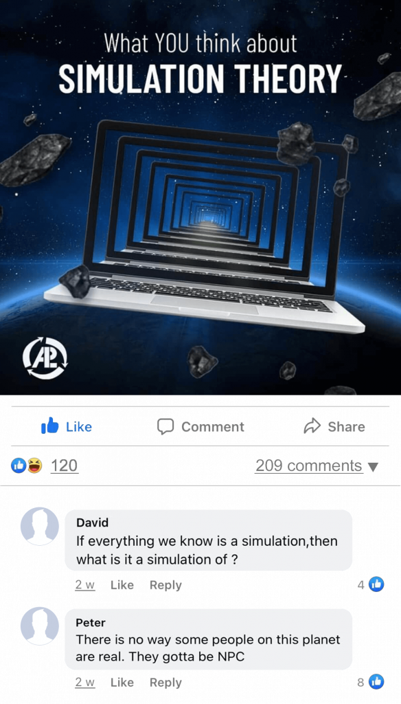 what-do-you-think-about-simulation-theory-is-the-question-allpaq-asked-of-its-facebook-followers