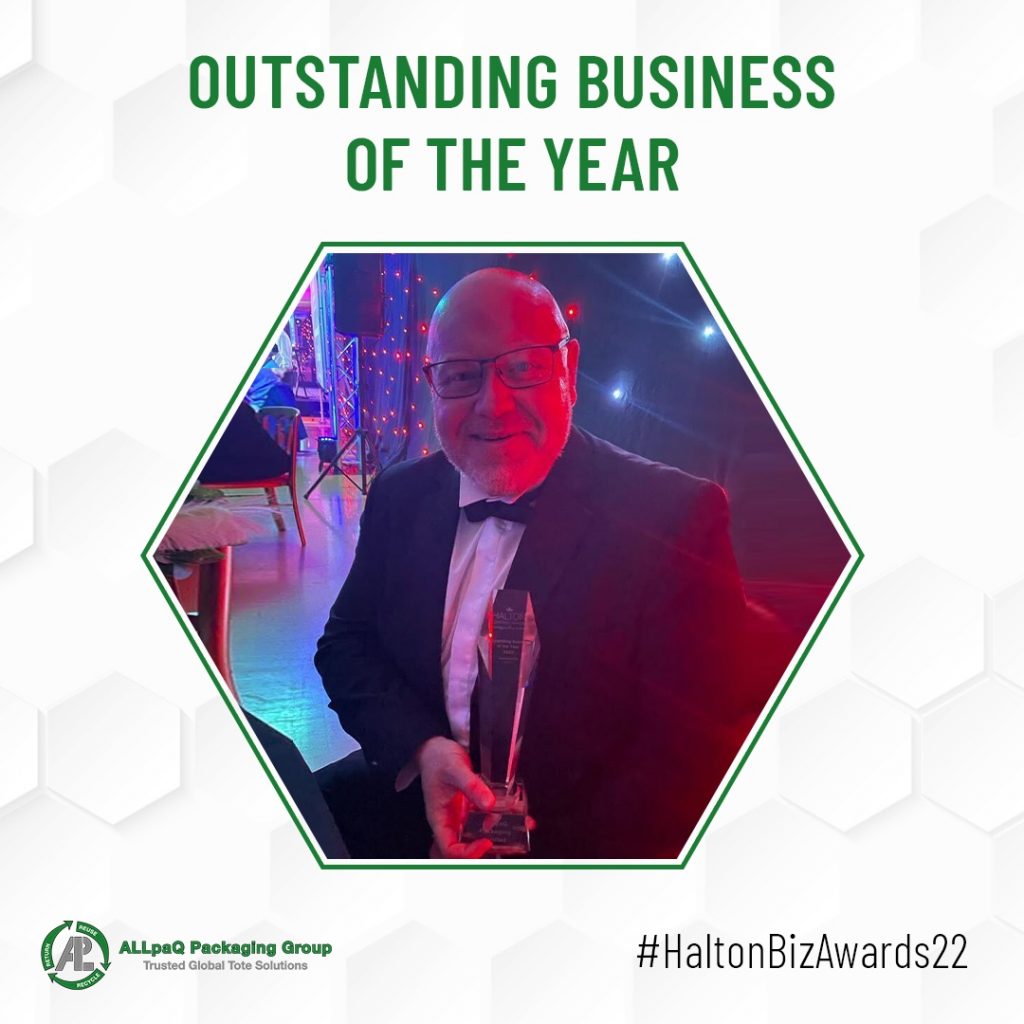 Halton Business Awards 2022 - Outstanding Business of the Year- ALLpaQ