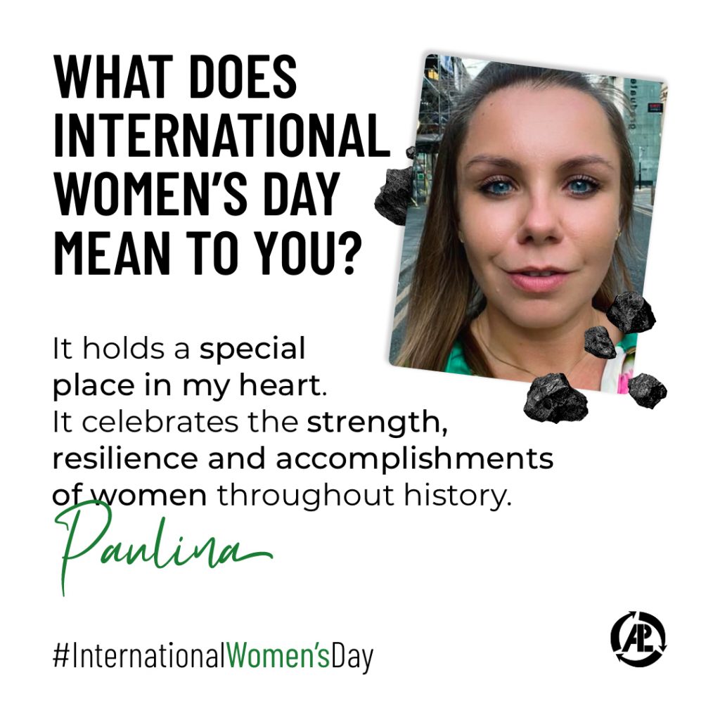 Paulina ALLpaQ International Womens Day