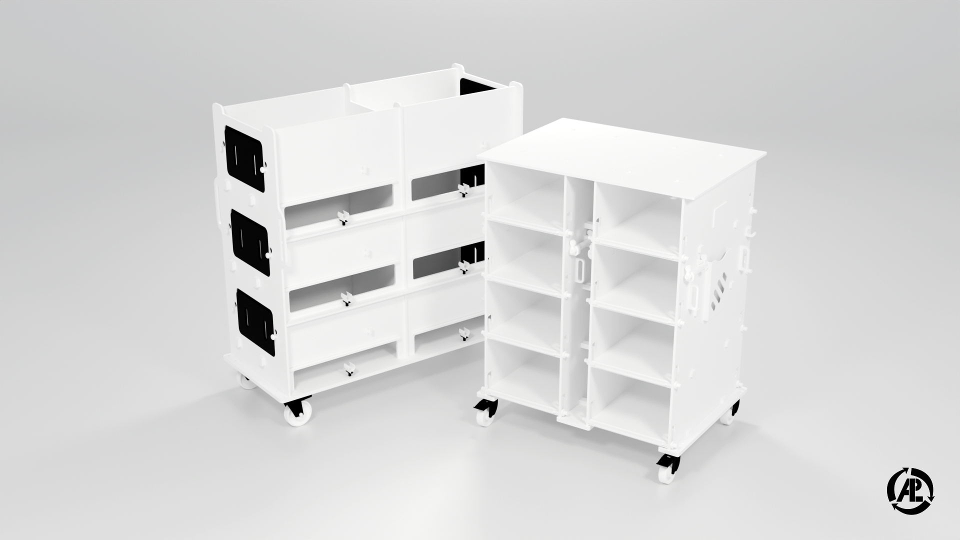 Cabinets & Carts: ALLpaQ Innovation for your Cleanroom
