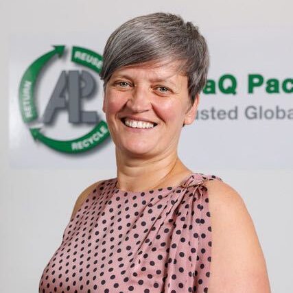 Kirsten Goddard, ALLpaQ's Finance Director 