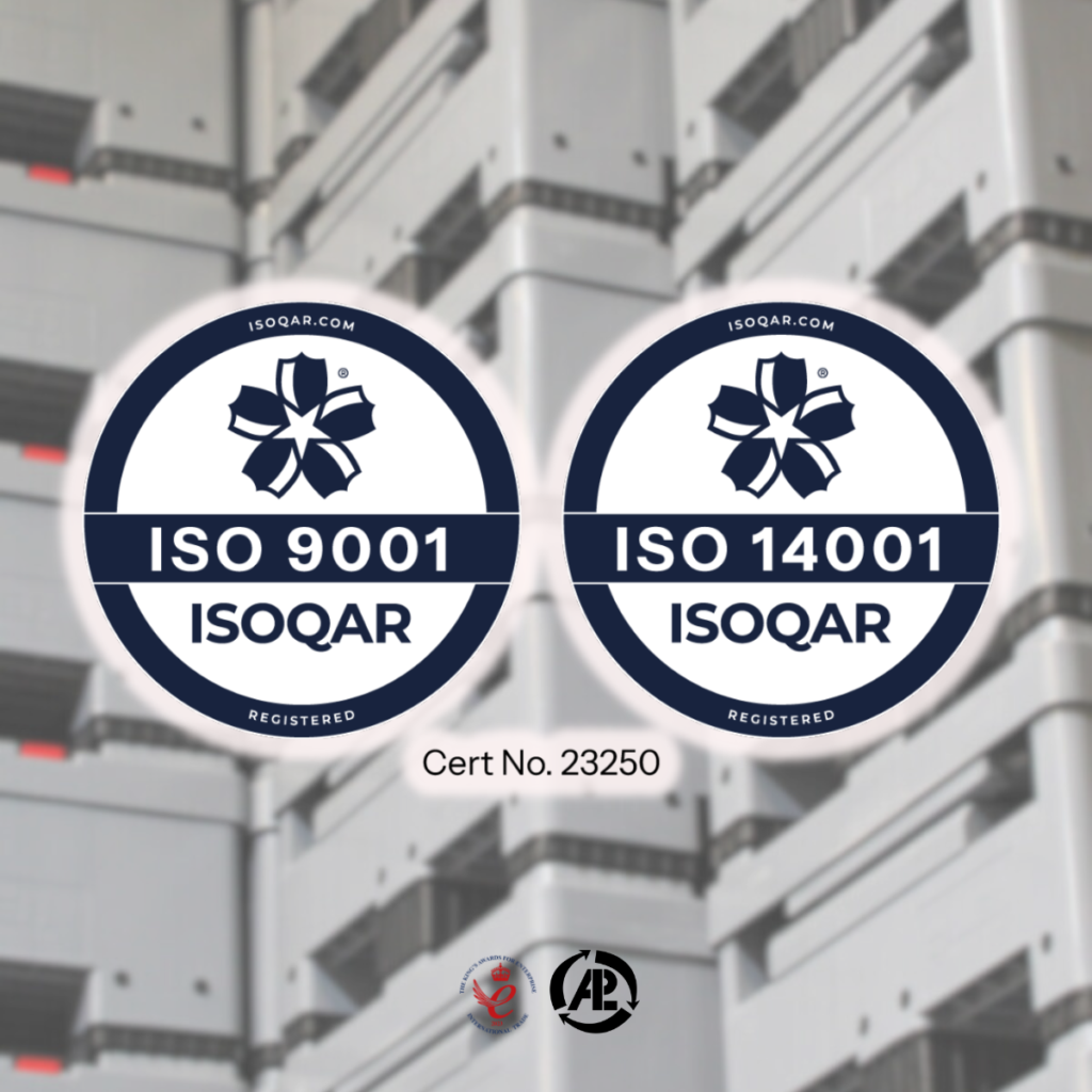 ALLpaQ's ISO 9001 and ISO 14001 certifications 