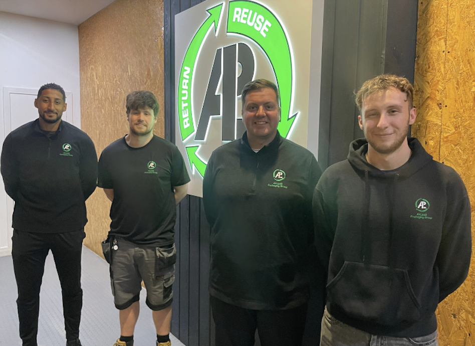A group image of the ALLpaQ Technical Team in their uniform