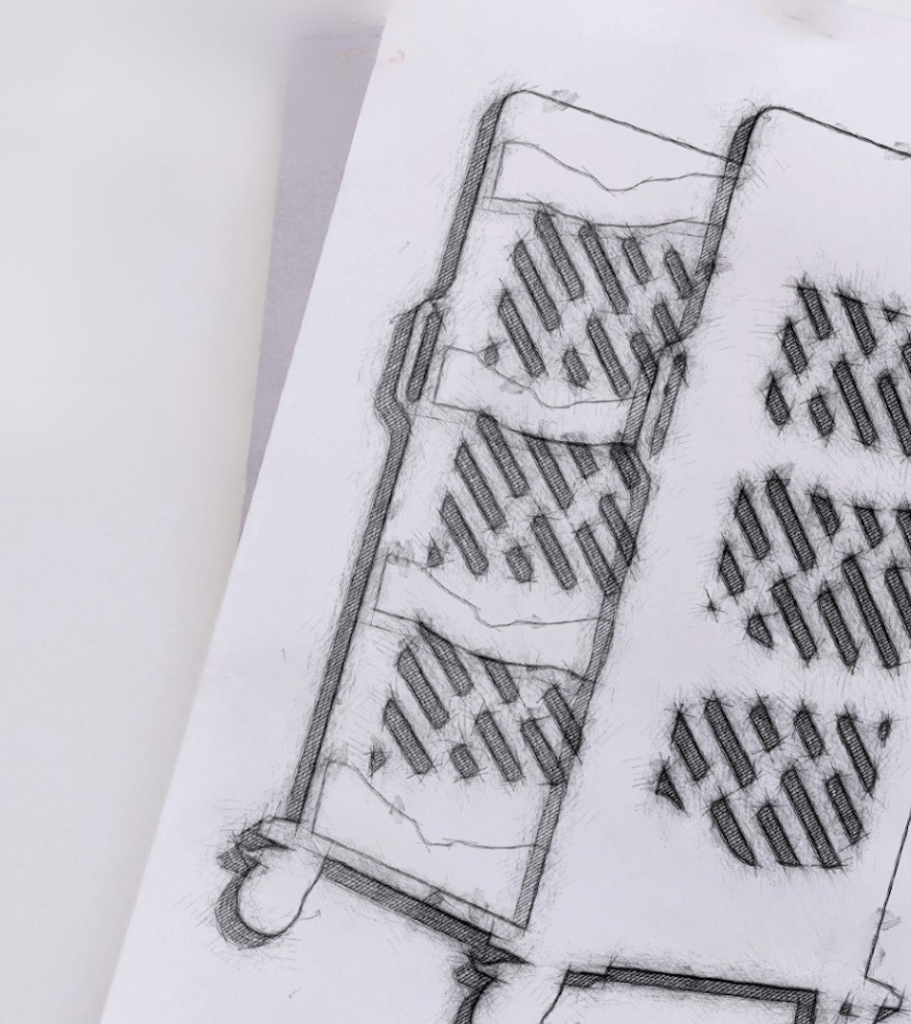 ALLpaQ Harvest Cart drawing by the in house Technical Team