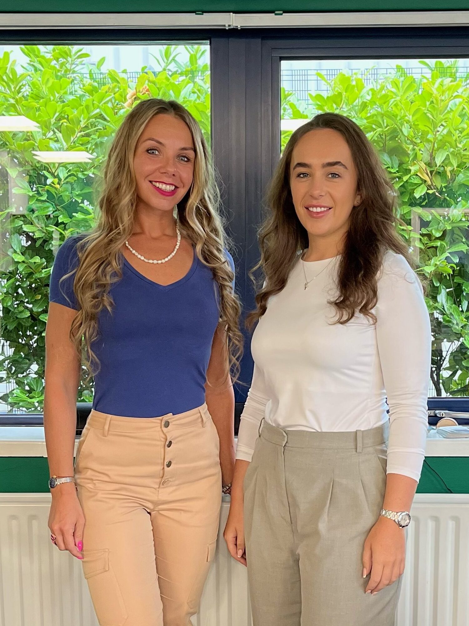 ALLpaQ's Finance Team, Paulina Brzezinska, Georgia Crosbie,